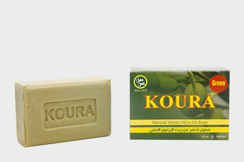 Savon à l'Huile d'Olive Vert Koura