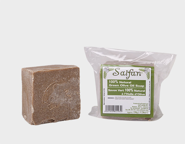 Savon à l'Huile d'Olive Vert Saifan