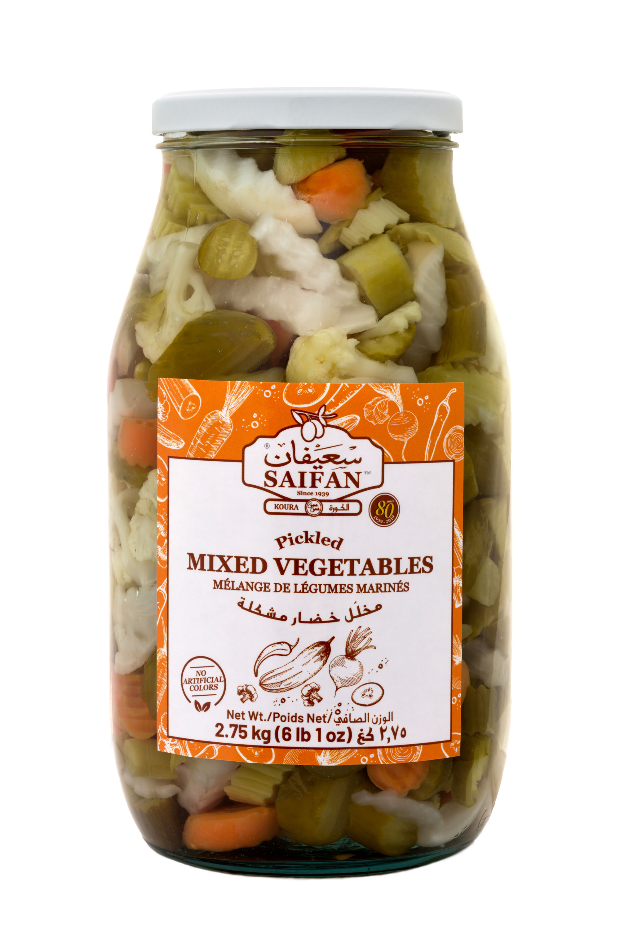 Pickled Mixed Vegetables
