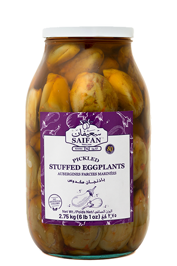 Pickled Stuffed Eggplants