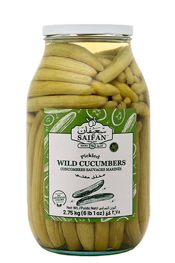 Pickled Wild Cucumbers