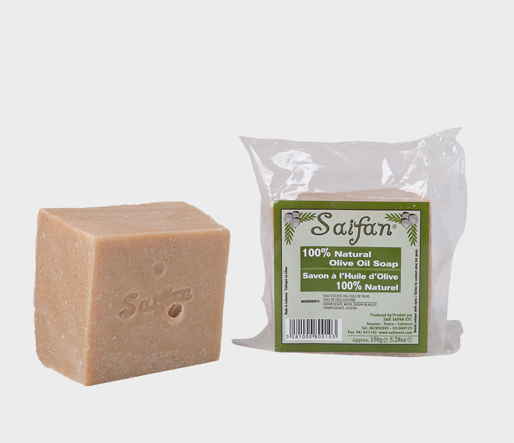 Savon à l'Huile d'Olive Blanc Saifan